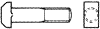 DIN 261 Болт к пазам T-образный